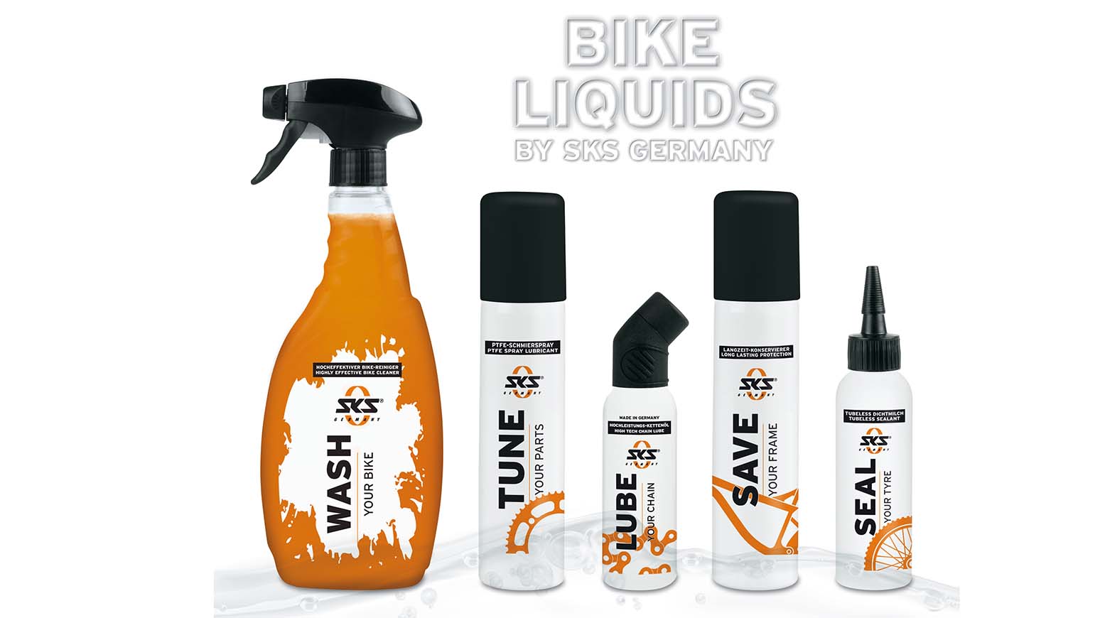 Bike Liquids by SKS Germany - so heißt das neue Radpflege-Programm von SKS