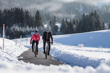 So machen Sie Ihr Fahrrad fit für Schnee und Eis