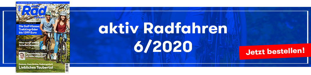 aktiv Radfahren 6/2020, Banner