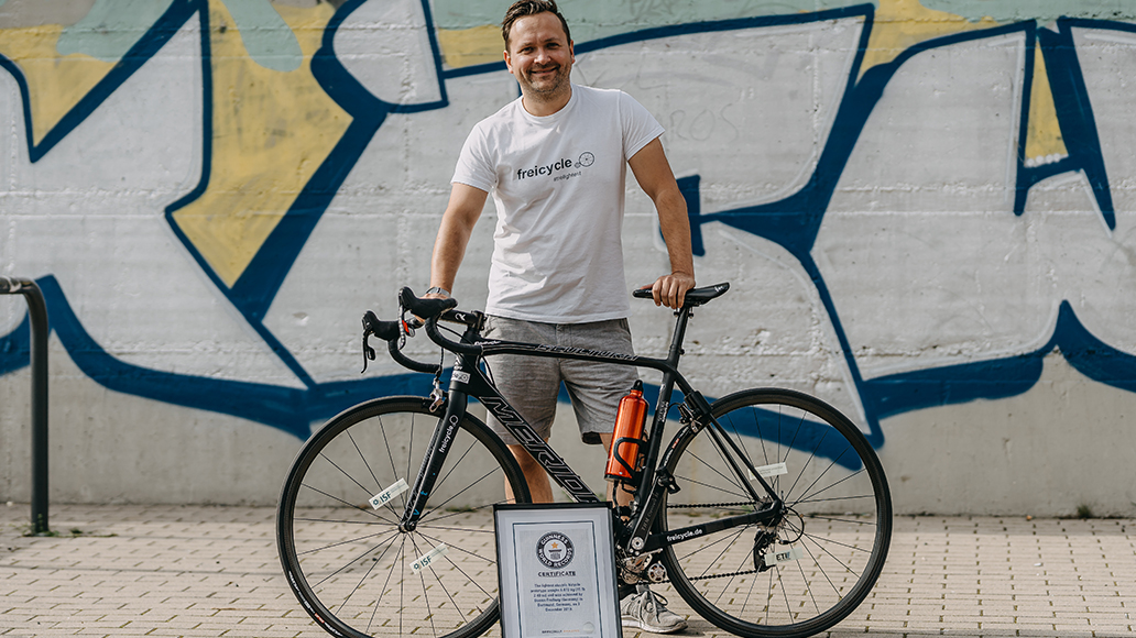 E-Bike, ElektroRad, Guinness World Records, Rekord, TU Dortmund, Weltrekord