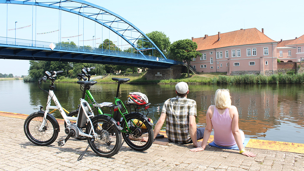 Weser, Radweg, Radfahren, Fahrradtour