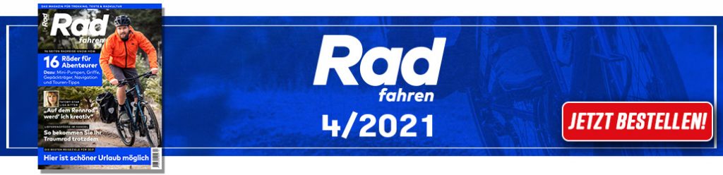 Radfahren 4/2021, Banner