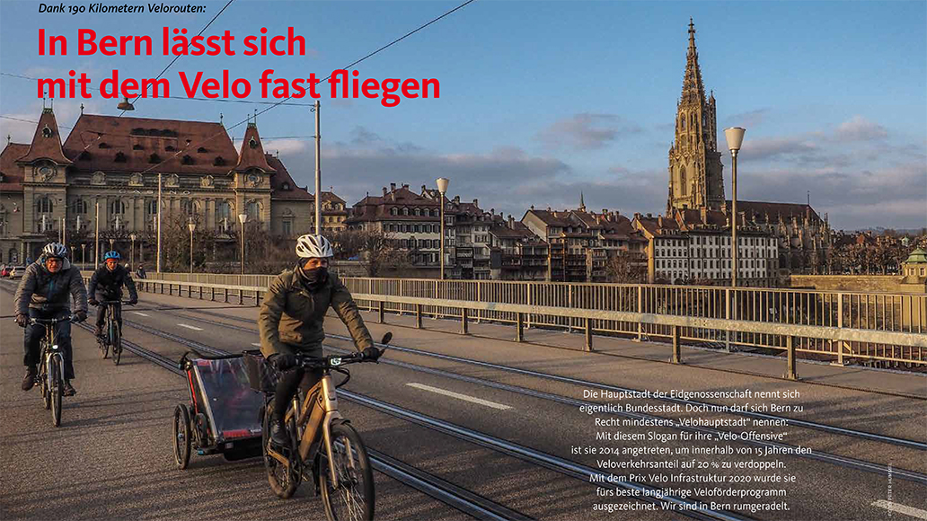 Reportage: Fahrrad-Hauptstadt Bern