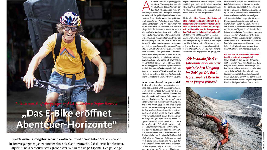 Im Interview: Extrem-Kletterer Stefan Glowacz