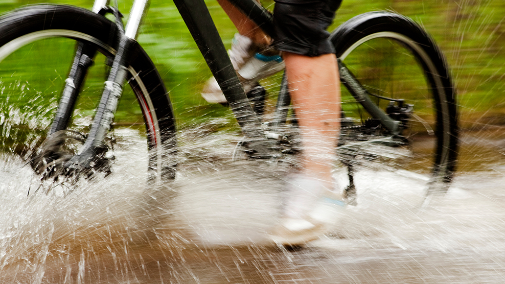 Regen, Radfahren, Herbst, Winter, Nässe, Sicherheit, 10 Tipps